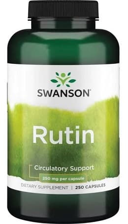 Swanson Rutin 250 mg - 250 kapslar – Swanson förpackning