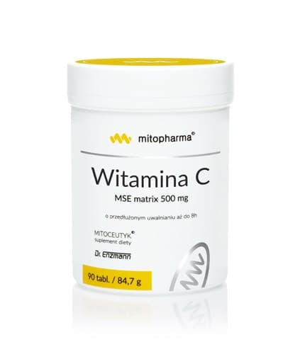Mitopharma® - Vitamin C Mse Matrix 500mg kapslar – mitopharma förpackning