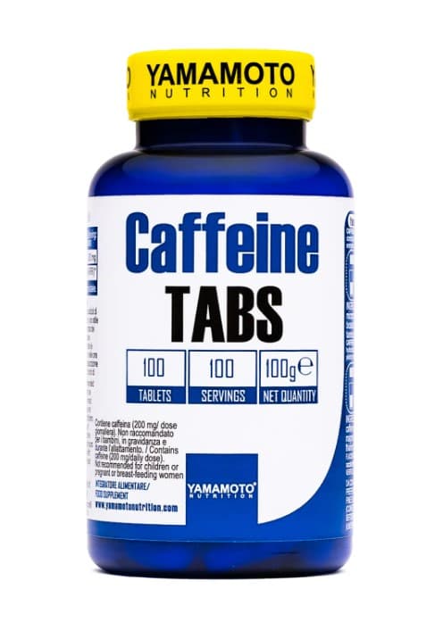 Yamamoto - Caffeine Tabs - 100 tabletter – Yamamoto Research förpackning