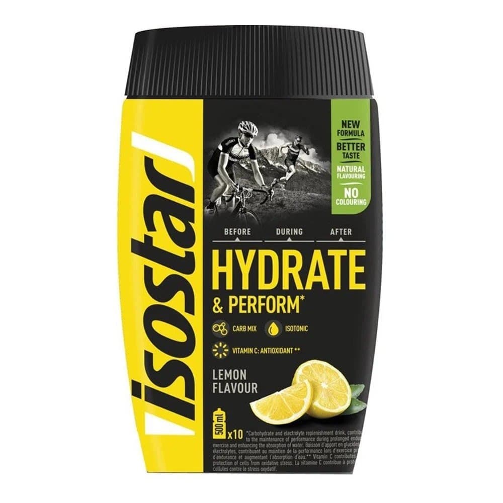 ISOSTAR Koncentrat 400 g med citronsmak – isostar förpackning