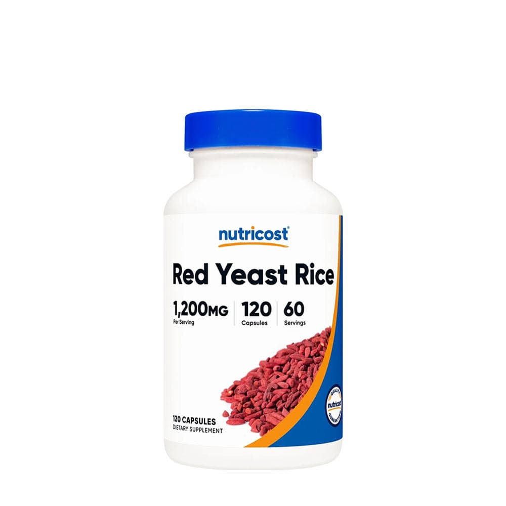 Nutricost - Red Yeast Rice - 120 kapslar – Nutricost förpackning