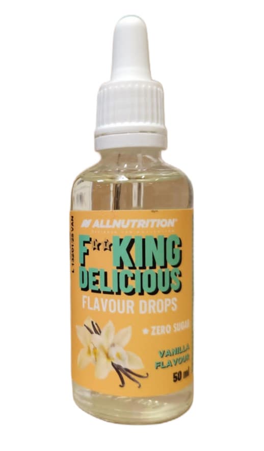 Delicious Flavor Drops Vanille 50ml | Allnutrition