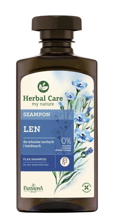 FARMONA - HERBAL CARE Szampon LNIANY 330ml FARMONA – Farmona förpackning