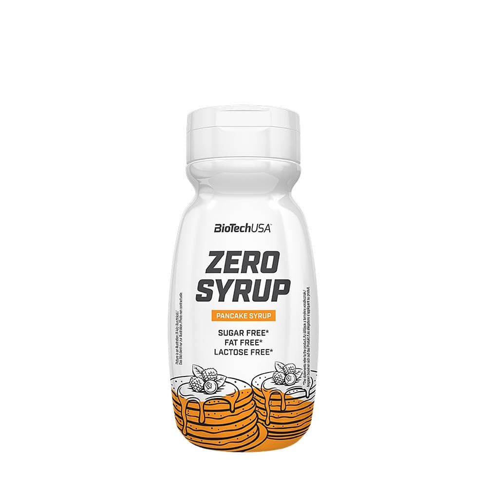 BioTechUSA - Zero Syrup - Pancake Syrup – BioTechUSA förpackning