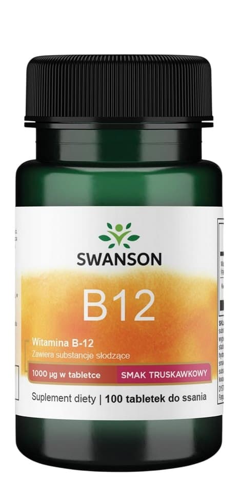 Swanson - B12 - 100 tabletter – Swanson förpackning