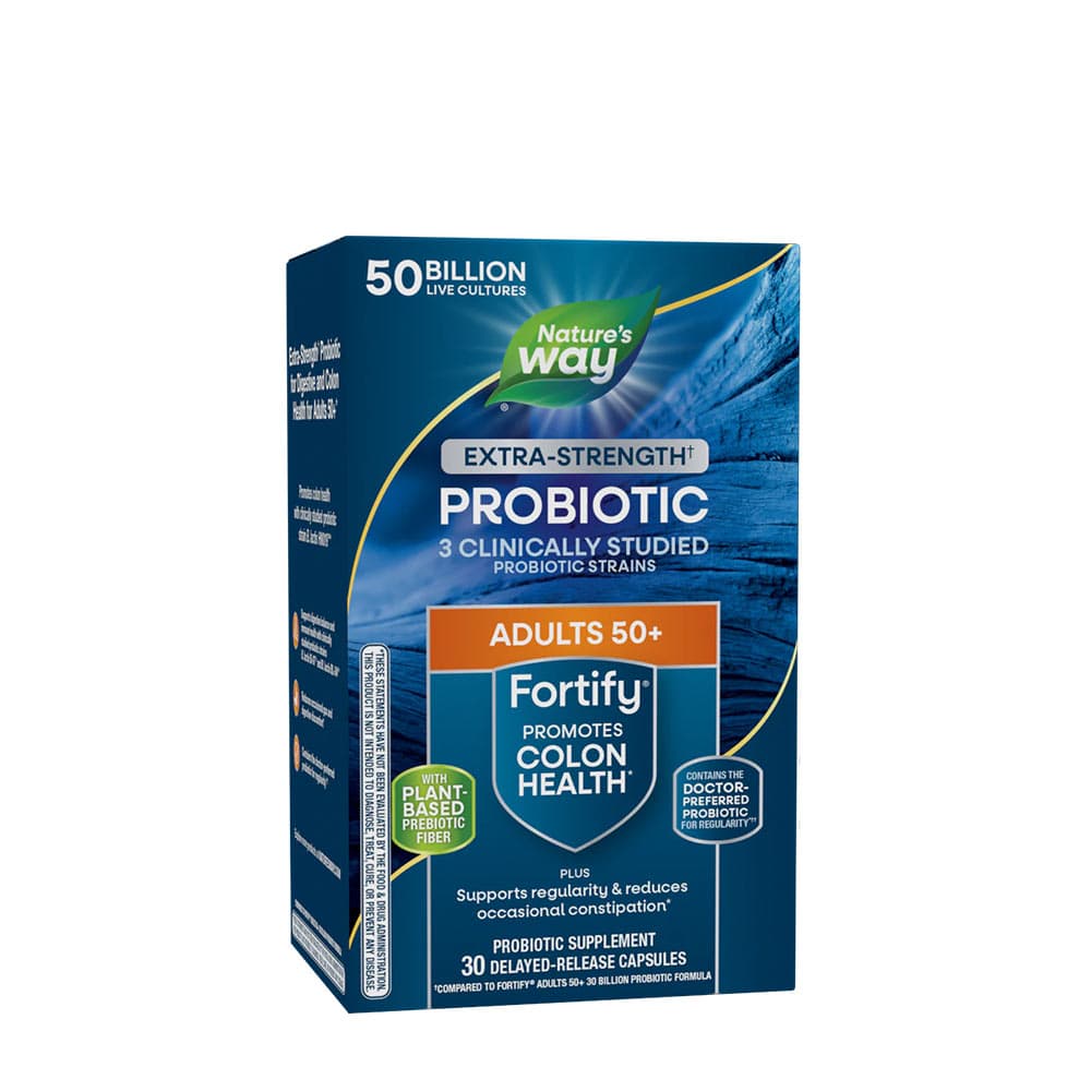 Nature'S Way - Fortify Age 50+ - 30 kapslar – Nature's Way förpackning
