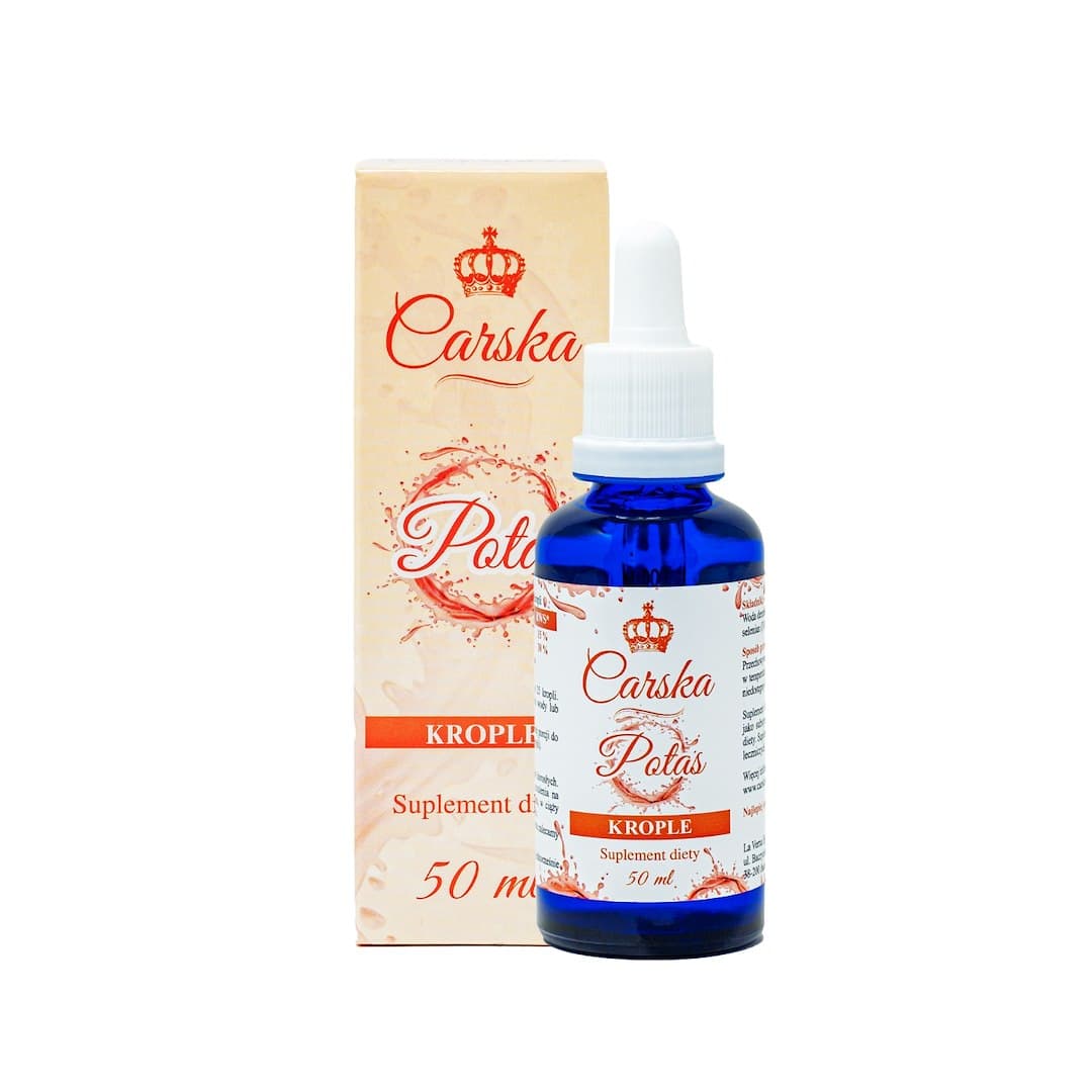 Carska - Potassium Drops 50ml – Carska förpackning