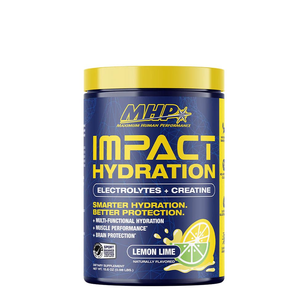 MHP Impact Hydration - Pulver för optimal vätskebalans – MHP förpackning