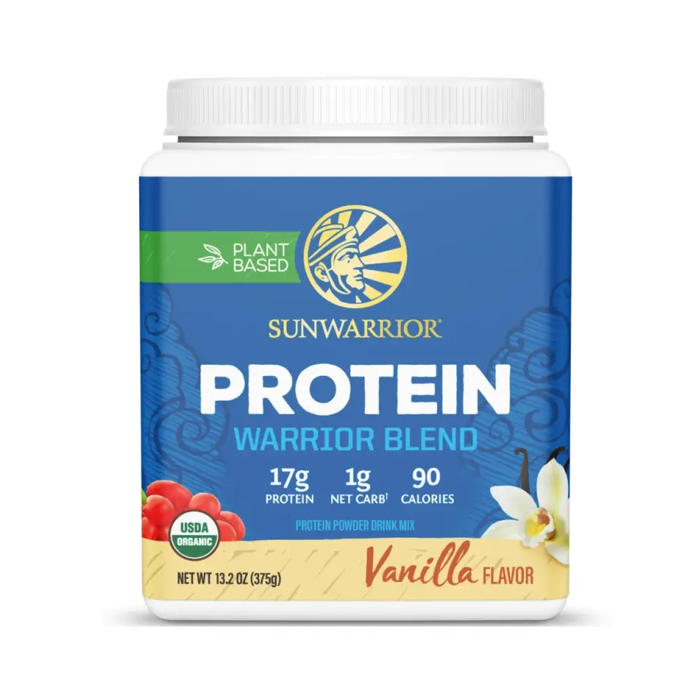 Sunwarrior Warrior Blend Organic – Sunwarrior förpackning