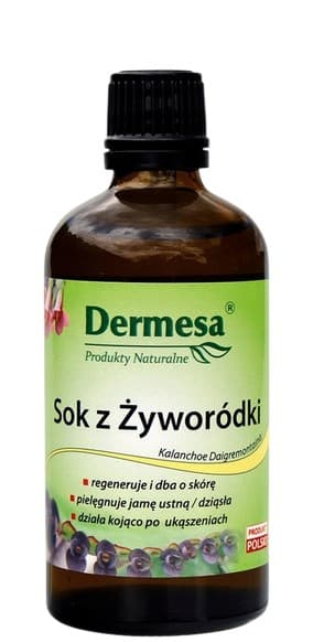 Dermesa - Kalanchoe Daigremontiana Juice - 100ml – Dermesa förpackning