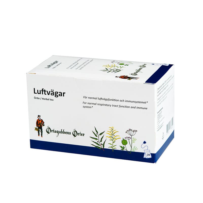 Luftvägar 20 påsar | Örtagubben