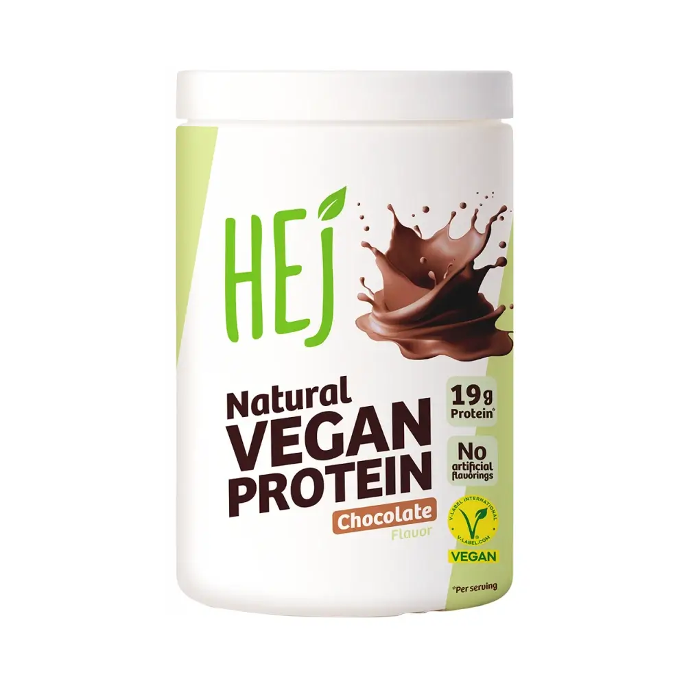 HEJ Natural - Vegan Protein – HEJ Natural förpackning