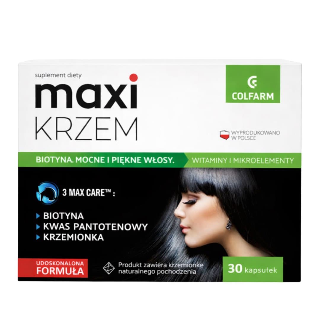 Colfarm - Maxi Silica 120 kapslar – Colfarm förpackning