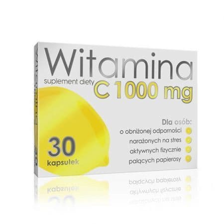 Alg Pharma Witamina C 1000 mg 30 kapslar – Alg Pharma embalagem
