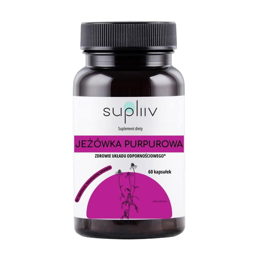Supliiv - Purple Coneflower - 60 kapslar – Supliiv förpackning