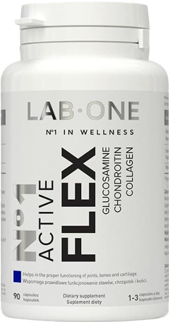 LAB ONE N°1 Active Flex 90 kapslar – LAB ONE confezione