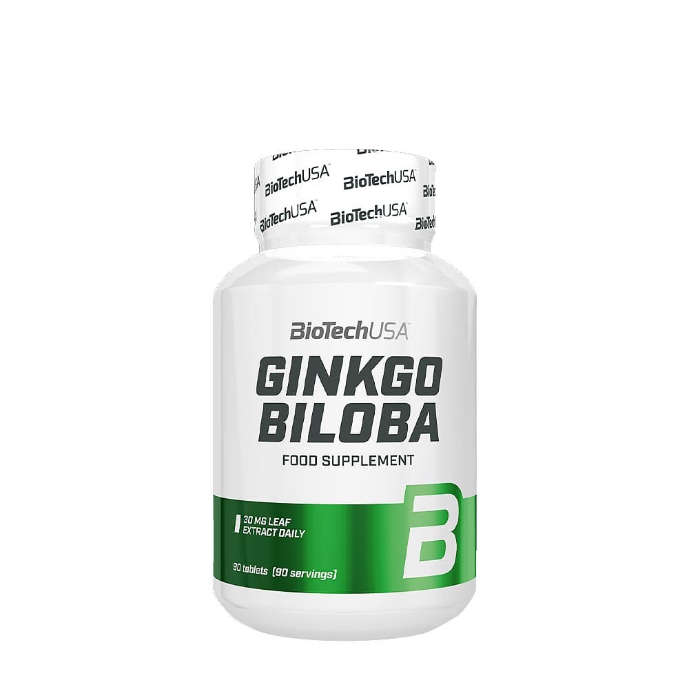 BioTechUSA Ginkgo Biloba - 90 tabletter – BioTechUSA förpackning