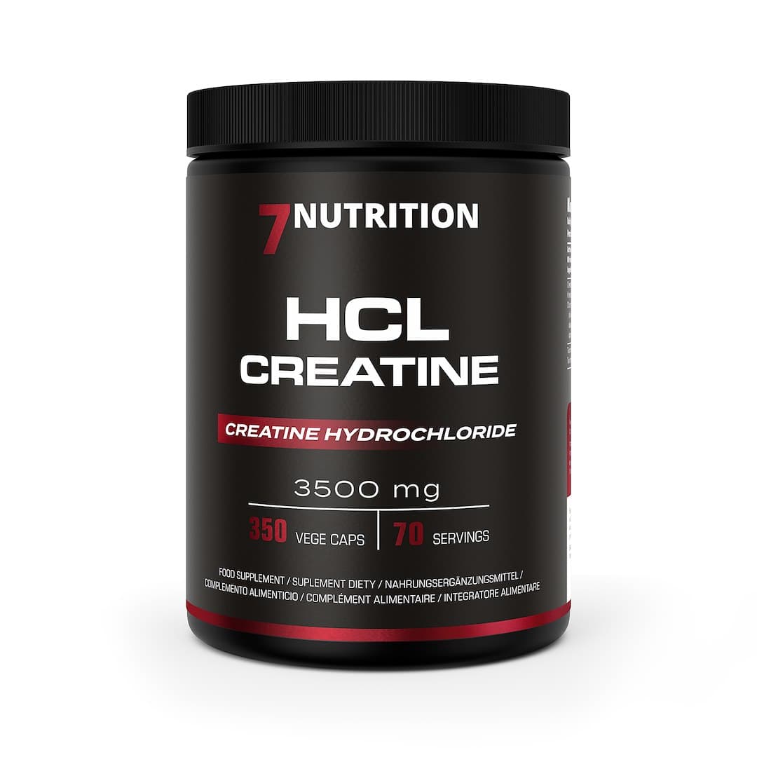 7Nutrition - HCL Creatine - 350 Vcaps – 7 Nutrition förpackning