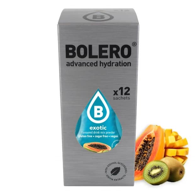 Bolero Drink Box Exotic mix smaków 12 x 9g – Bolero verpakking