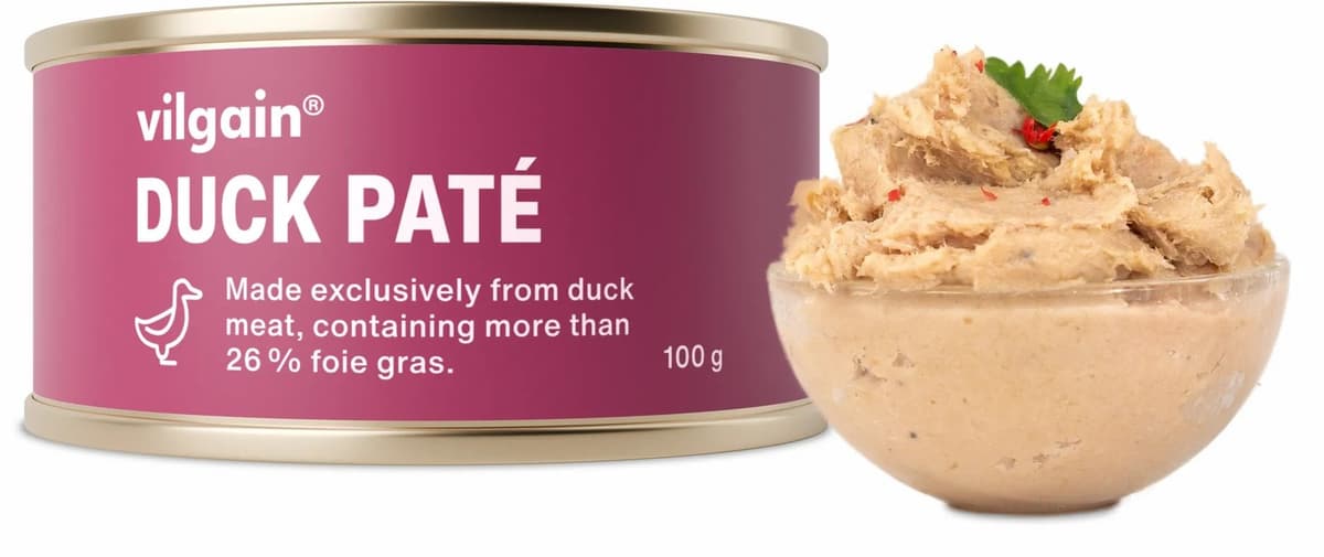Vilgain Pasztet z kaczki 100g | Vilgain – Vilgain förpackning