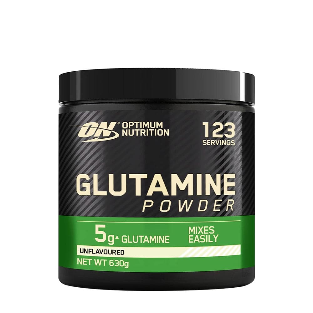 Optimum Nutrition Glutamine Powder 630g – Optimum Nutrition förpackning