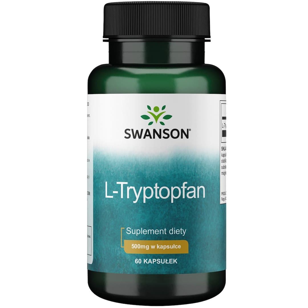 Swanson L-Tryptophan 500 mg - 60 kapslar