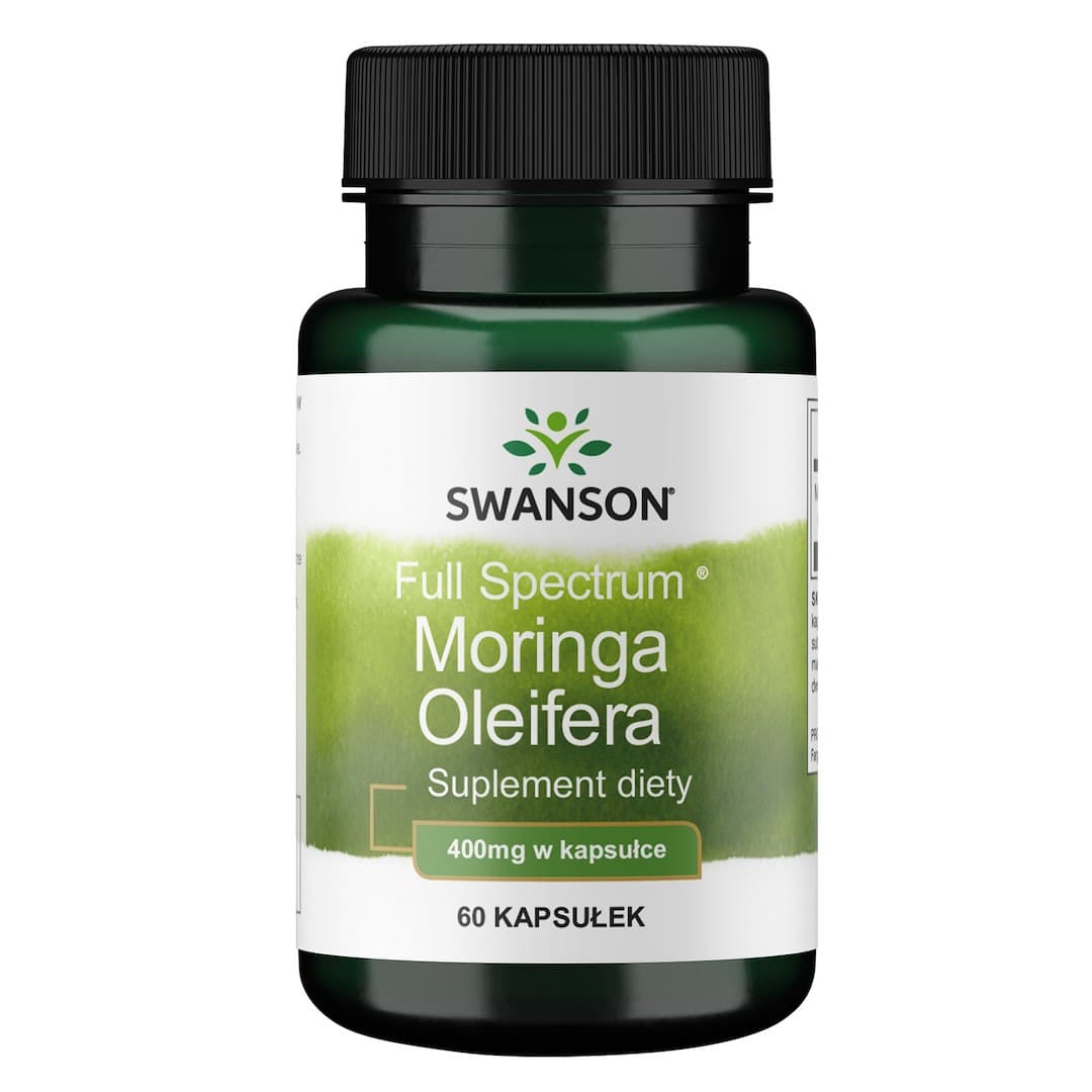 Swanson - Moringa Oleifera, 400mg - 60 kapslar – Swanson förpackning