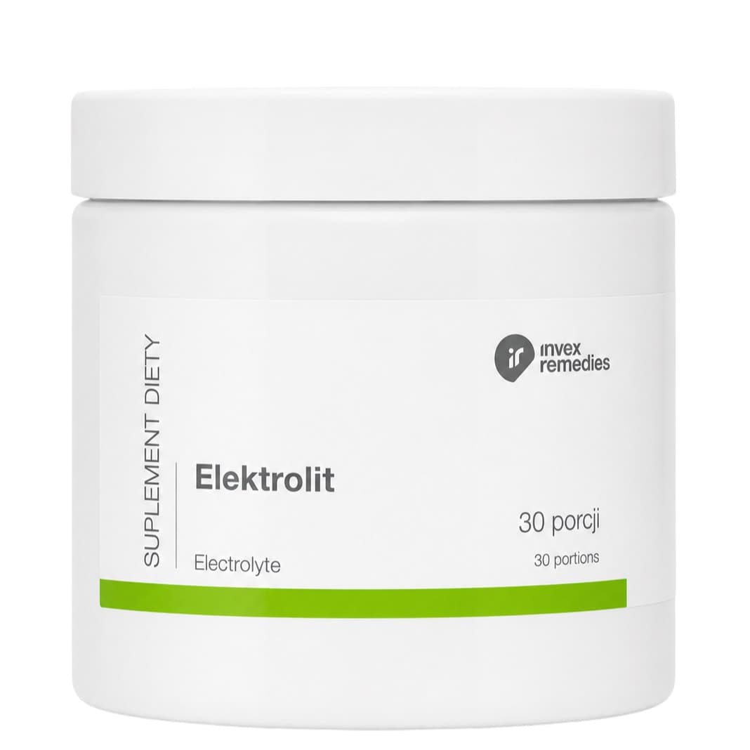 INVEX REMEDIES Elektrolit 30 portioner 150g – INVEX REMEDIES förpackning