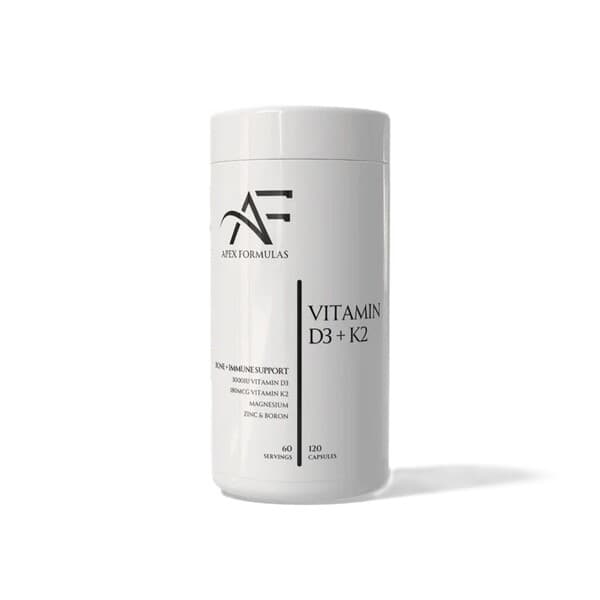 Apex Formulas Vitamin D3+K2 - 30 Tabletter – Apex Formulas förpackning