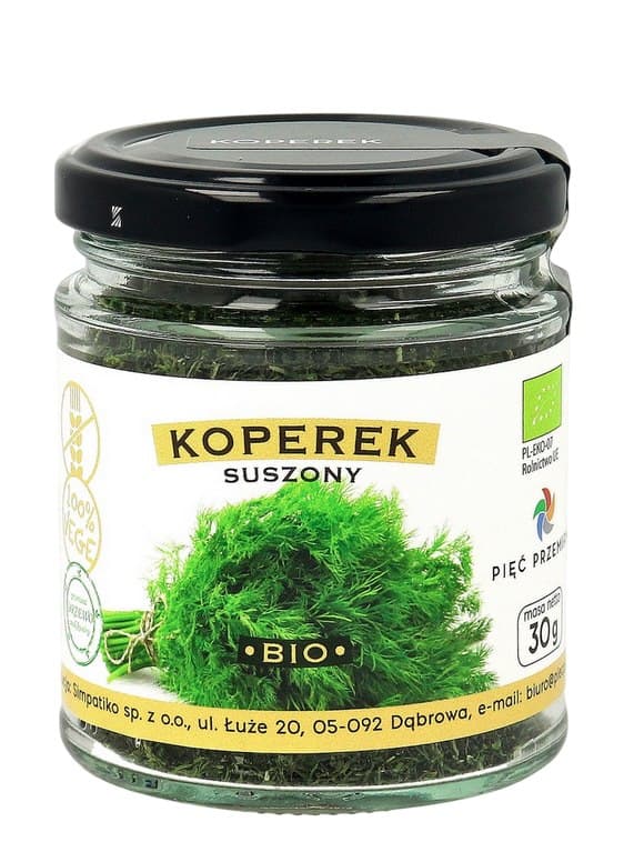 Pięć Przemian - Torkad Dill EKO – Pięć Przemian förpackning