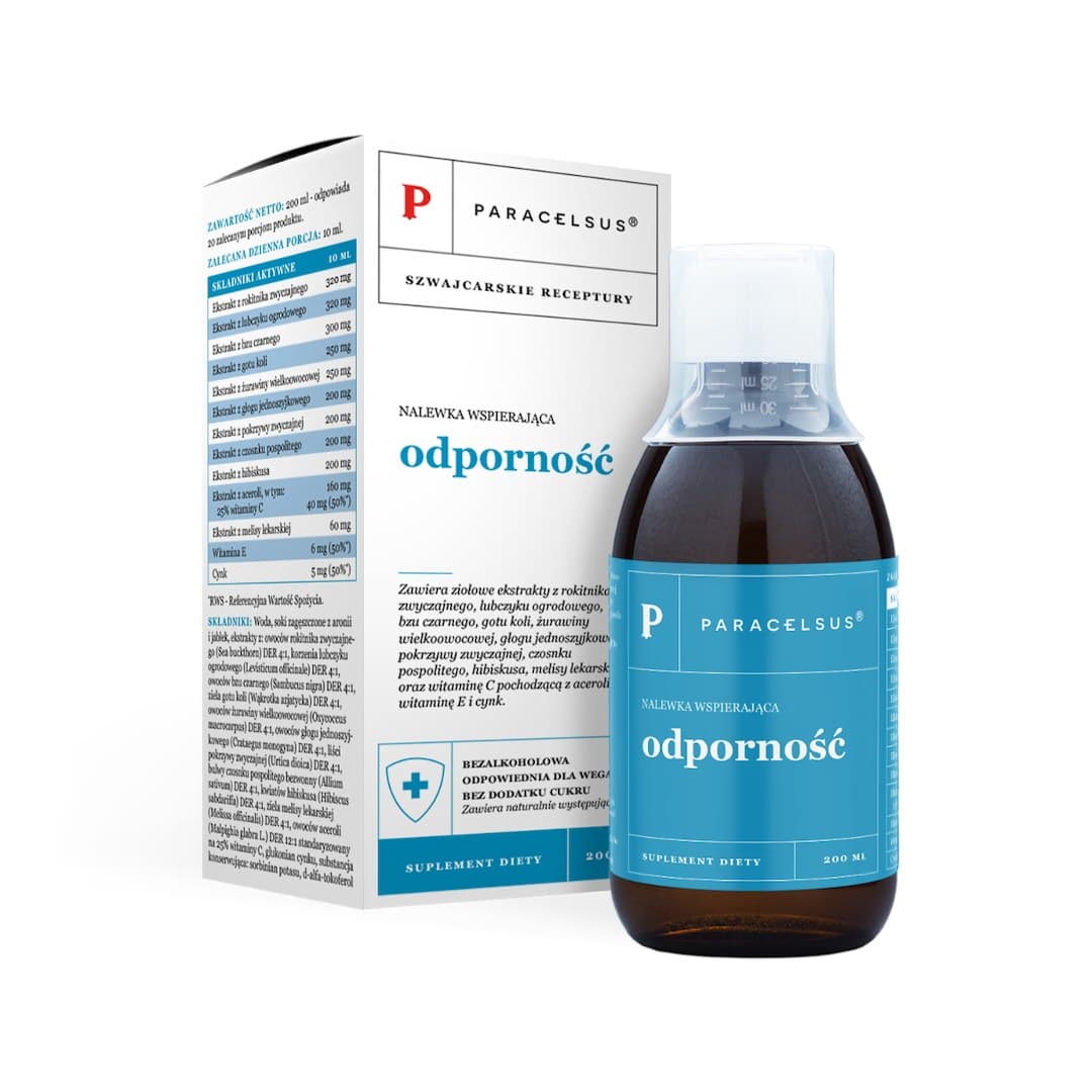 Paracelsus - Immunity Support Tincture - 200 ml – Paracelsus förpackning