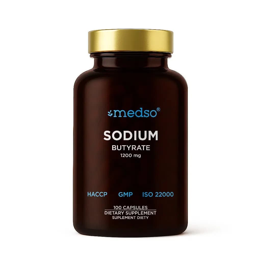 Medso Natriummalat 1200 mg 100 capsules – Medso verpakking