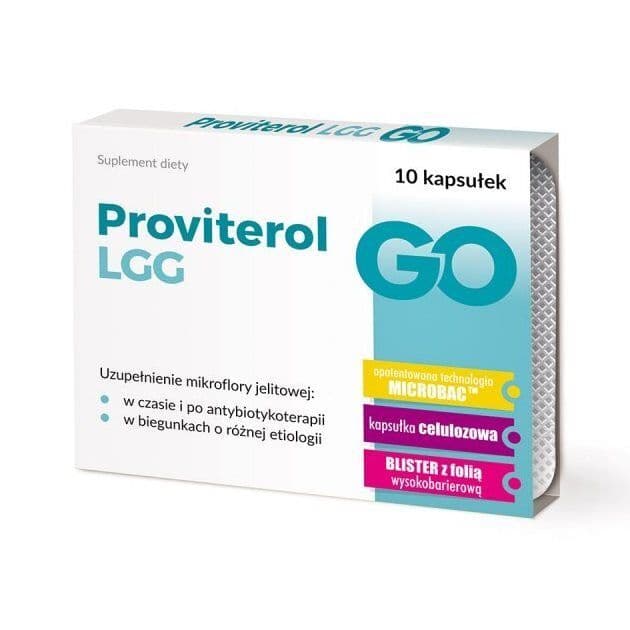 Proviterol LGG GO 10 kapsułek | Salvum Lab – Salvum Lab förpackning