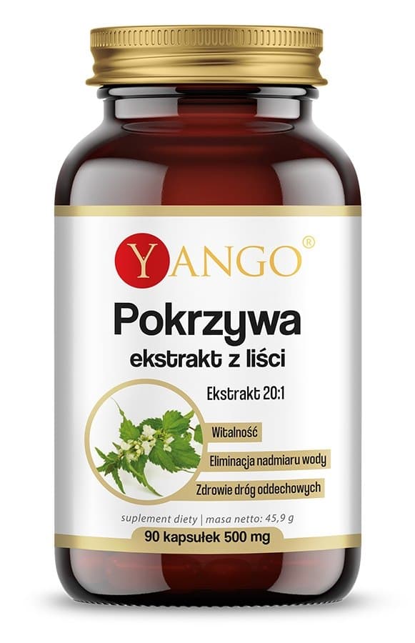 Yango Nässelbladsextrakt 410 mg - 90 kapslar – Yango förpackning