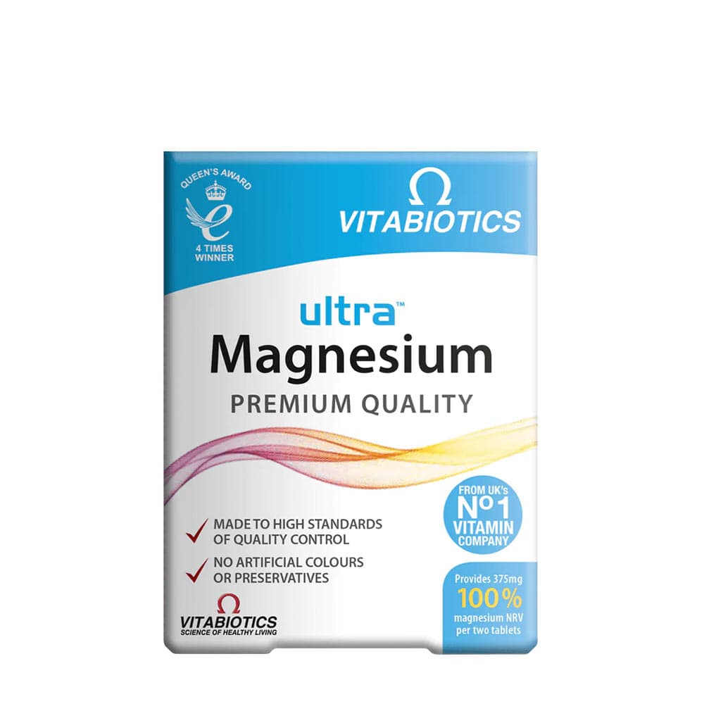 Vitabiotics - Ultra Magnesium - 60 Tabletter – Vitabiotics förpackning