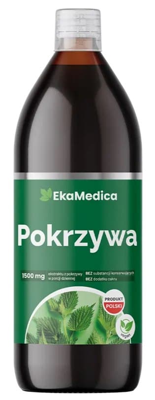 Eka Medica - Nettle Liquid 1l – Eka Medica förpackning
