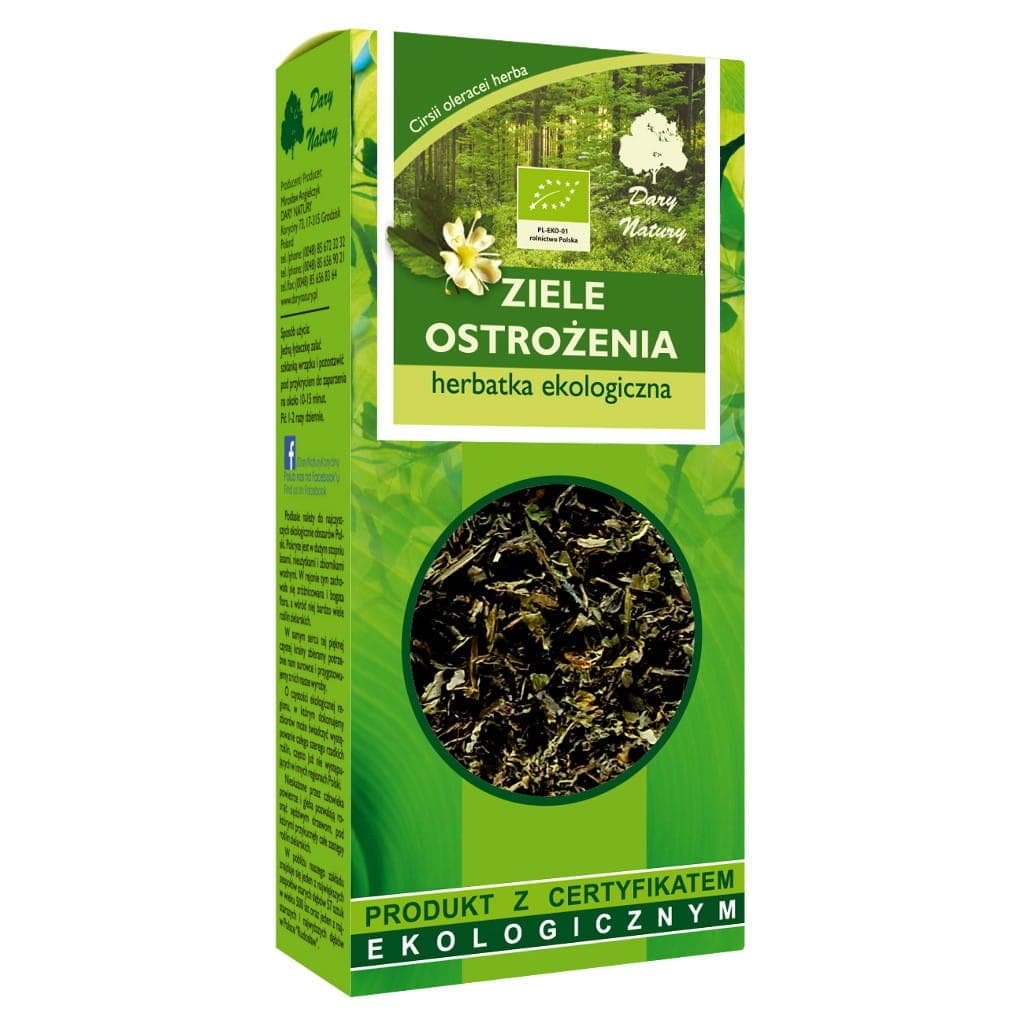 Dany Natury - Organic Thistle Herb 25g – Dany Natury förpackning