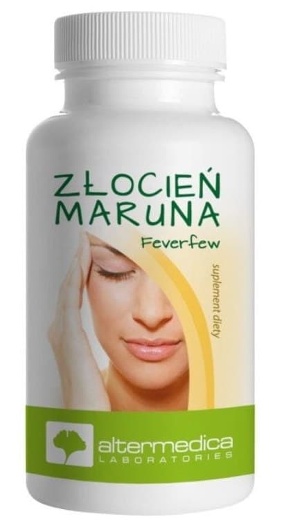 Alter Medica - Feverfew - 60 kapslar – Alter Medica förpackning