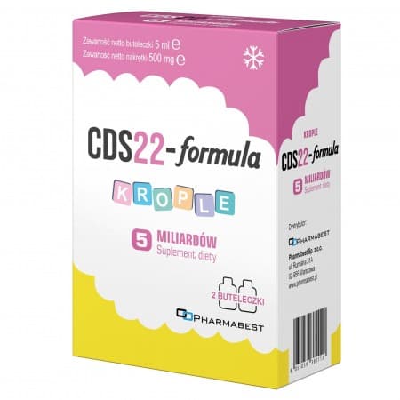 Pharmabest CDS22-formula krople 2x5ml – Pharmabest förpackning