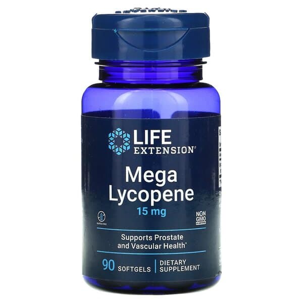 Life Extension Mega Lycopene 15 mg capsule molli – Life Extension confezione