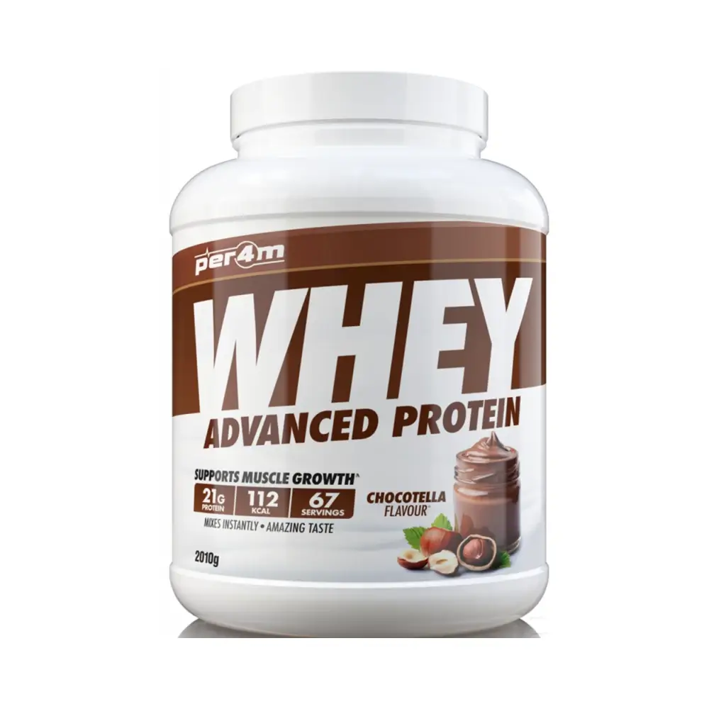 Per4m Whey Advanced Protein 2,01 kg – Per4m förpackning