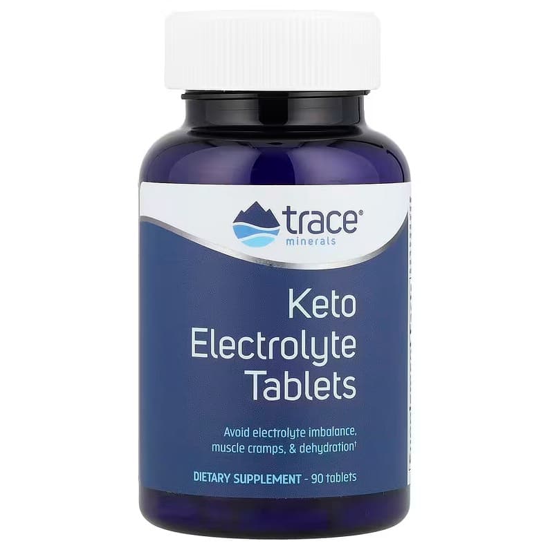 Trace Minerals - KETO Elektrolyt Tabletter - 90 tabletter