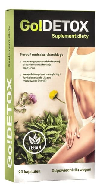 Noble Health GO!Detox 20 kapslar – Noble Health confezione