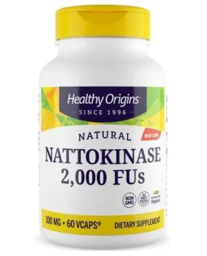 Healthy Origins - 2000 Fus - 60 kapslar – Healthy Origins förpackning