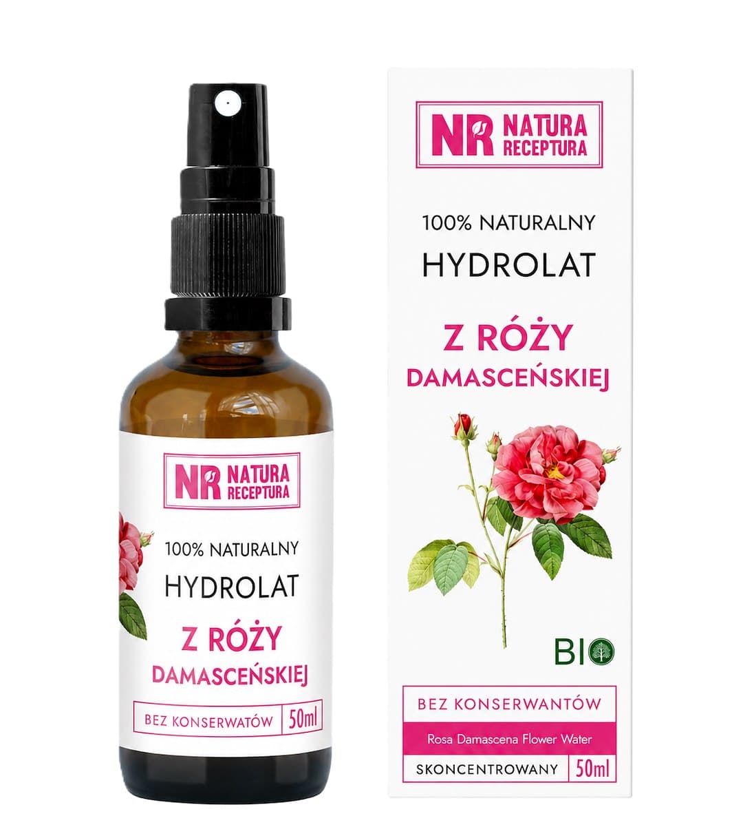 Natura Receptura - Damascena Rose Hydrolat – Natura Receptura förpackning