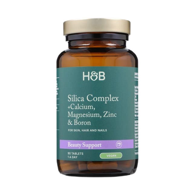 Silica Complex + Calcium, Magnesium, Zinc & Boron - 90 tabletter | Holland & Barrett – Holland & Barrett förpackning
