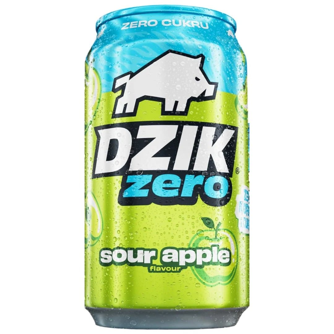 WK Dzik Zero Sour Apple 330 ml – DZIK verpakking