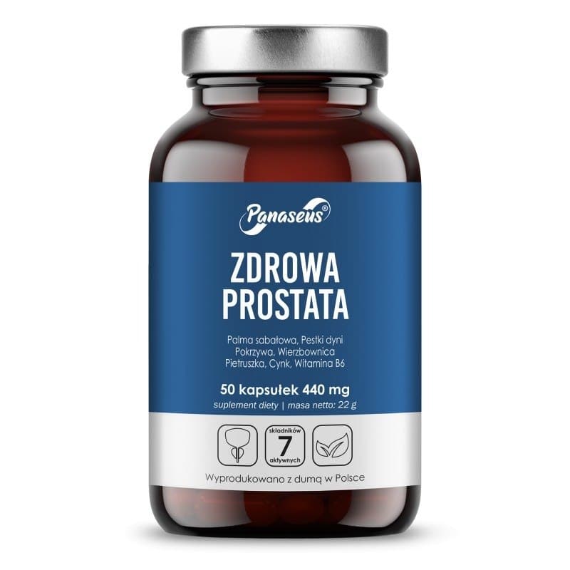 Panaseus - Healthy Prostate - 50 Days – Panaseus förpackning