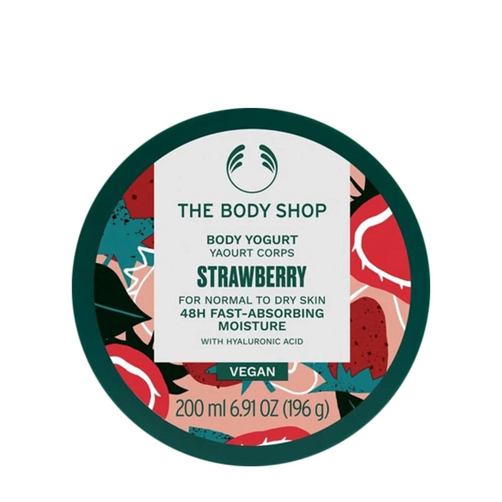 The Body Shop - Strawberry Body Butter - 200ml – The Body Shop förpackning