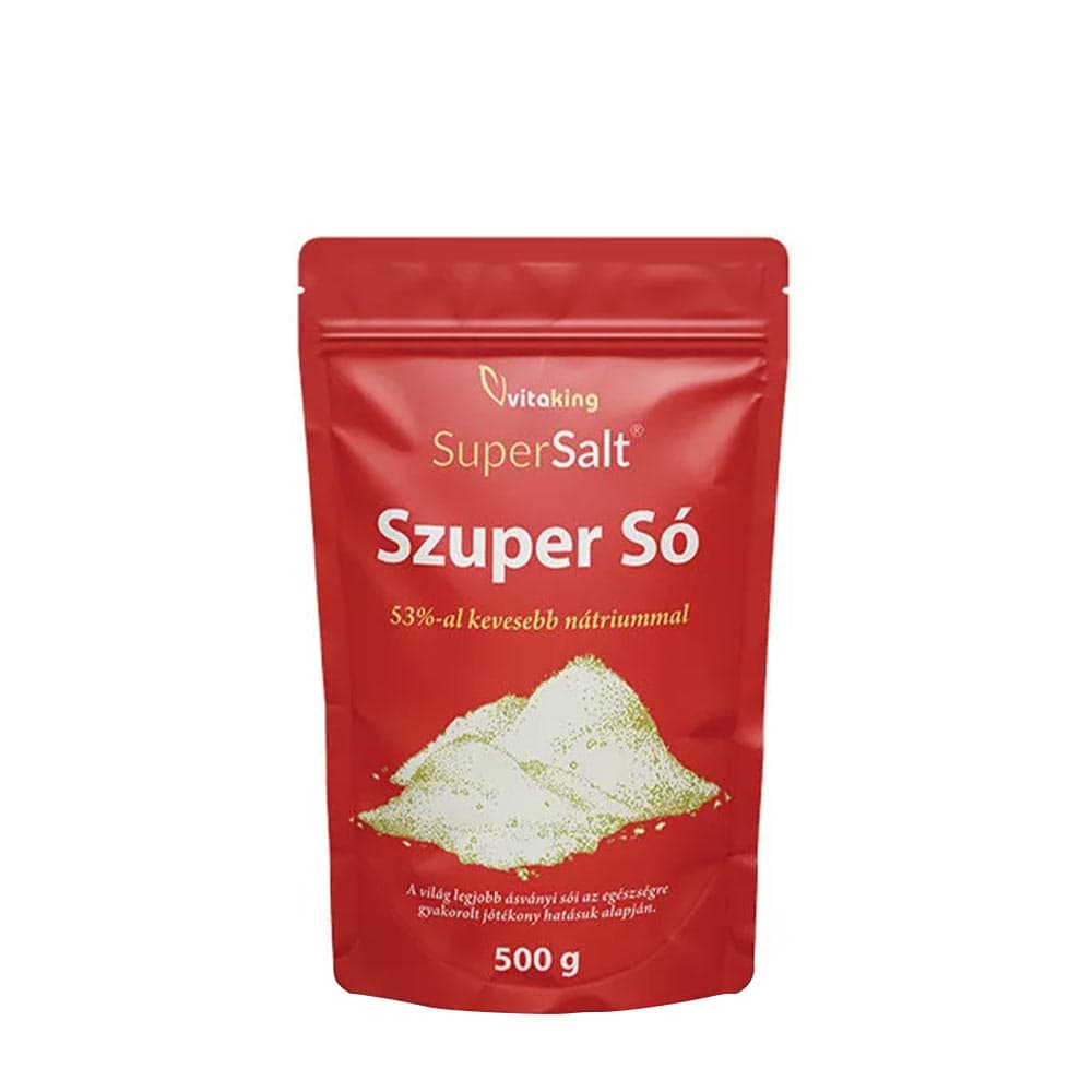 Vitaking Supersalt - Mineralsalt 500g – Vitaking förpackning